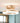 Moderne planmonteret LED-loftlampe med dobbeltring