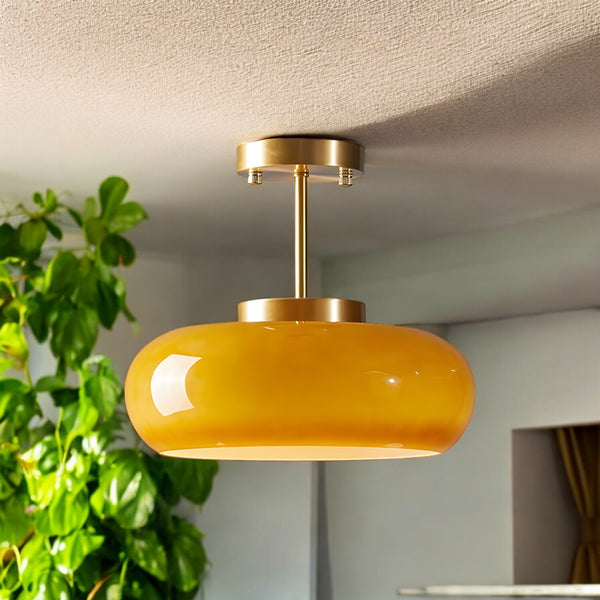Moderne LED-donutloftlampe