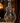Spiritusflaske formet som vintage sunburst-guitar