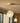 Semi-planmonteret loftlampe i vintage-slebet glas