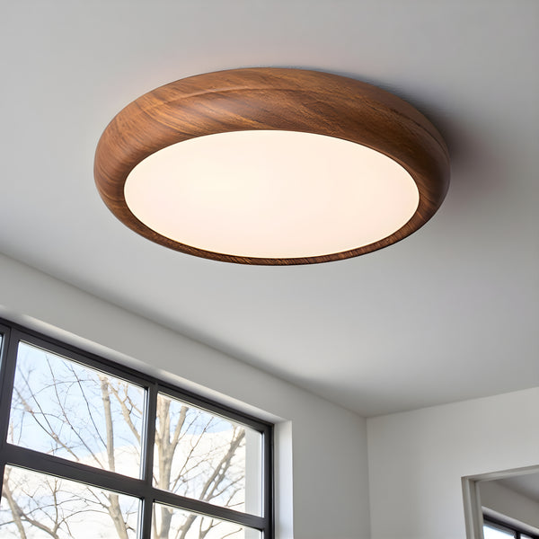 Rund skandinavisk LED-loftlampe