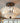 Semi-planmonteret LED-loftlampe i vintagestil